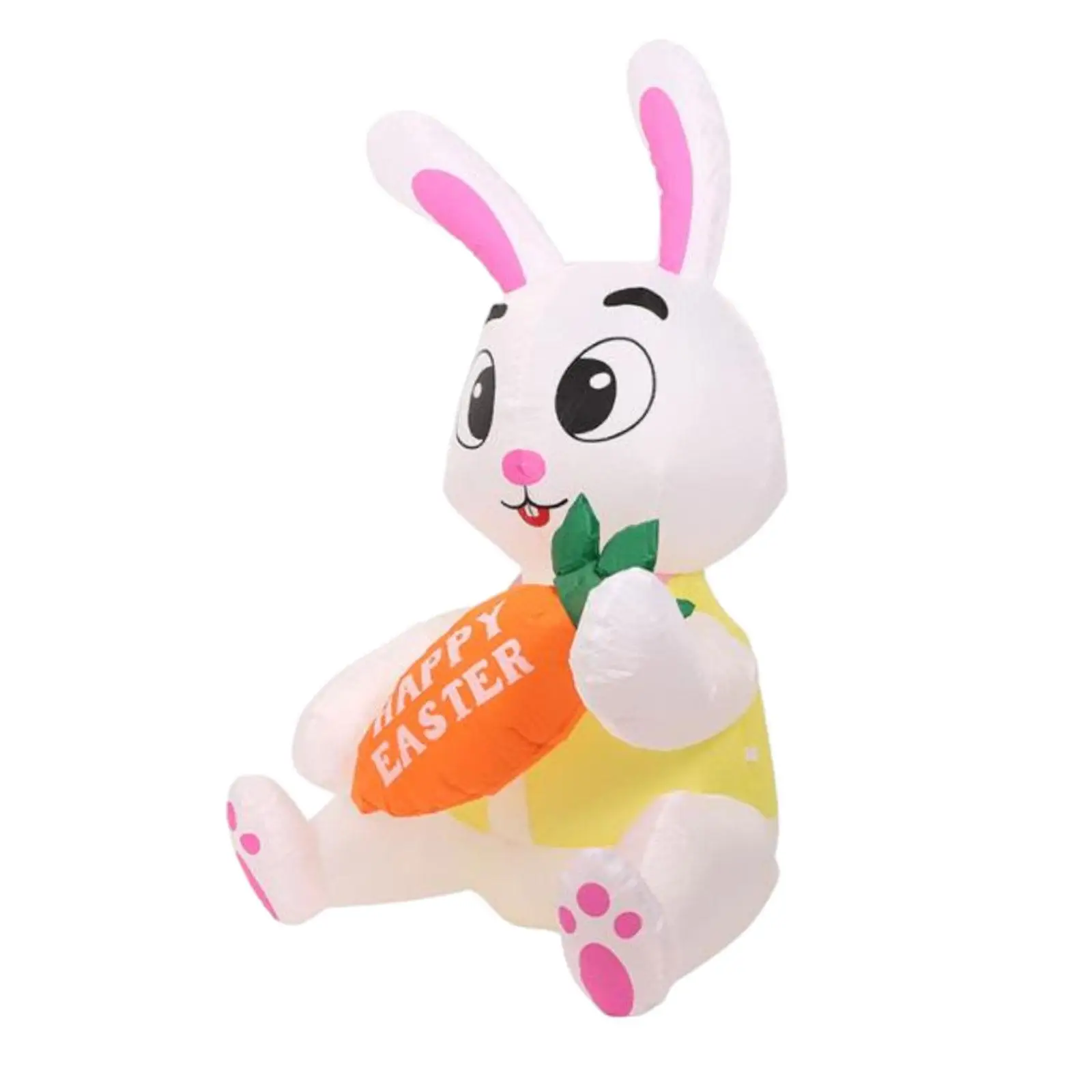 Outdoor Yard Ornament Large Inflatable Easter Rabbit for Indoor Weatherproof