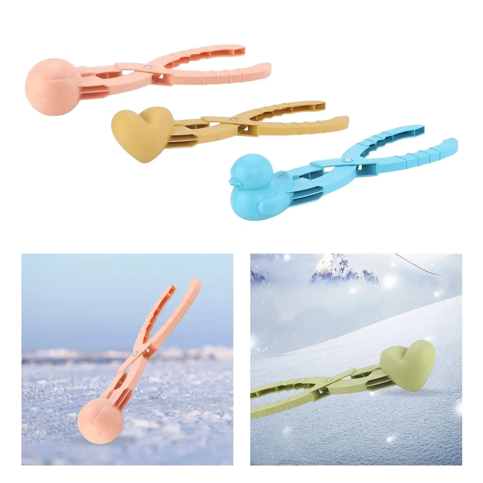 Snow Clip Multipurpose winter Sand Clay Model Tool for Game Winter Outdoor Activities