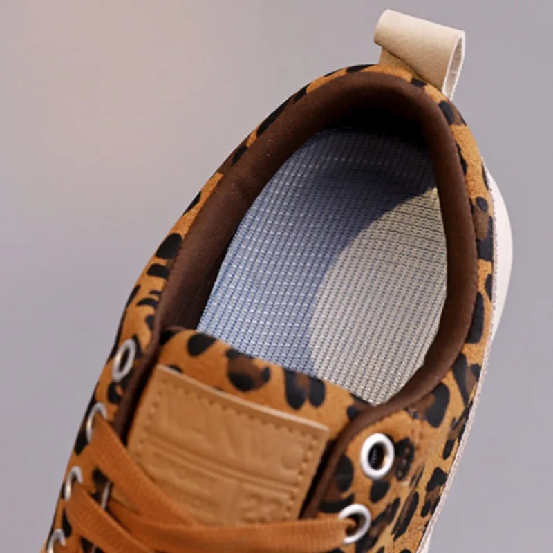 Women Platform Leopard Sport Casual Shoes New Sneakers Autumn Winter Designer Trend Running Shoes Walking Travel
