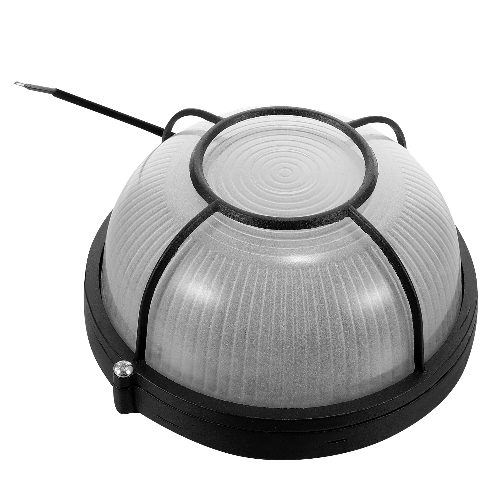 

Dust-proof Explosion-proof Sauna Light Fixture E27 Black Die-cast Aluminum for Steam Room Wall Lamp Replacement