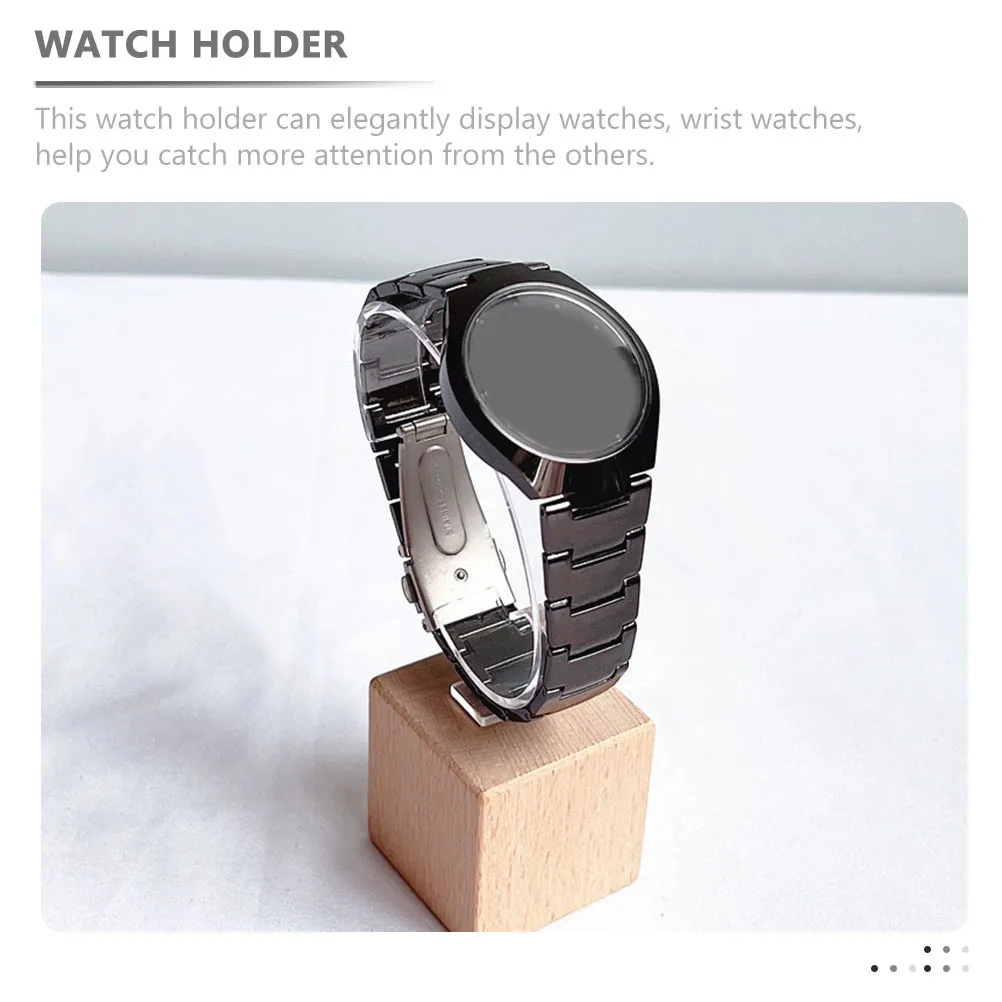 

1pcs Display Stand Holder Sturdy Wrist Watch Storage Stand For Desktop Home Office Shop Decoration Watch Display Stands