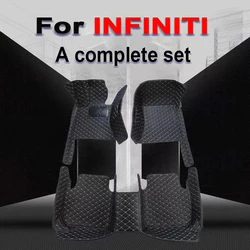 Car Floor Mats For INFINITI QX60 QX70 QX80 Q45 Q50 Q50 S-Hybrid Q50 Sport Q60 Coupe QX4 Q70 Q70S Q30 Car Accessories