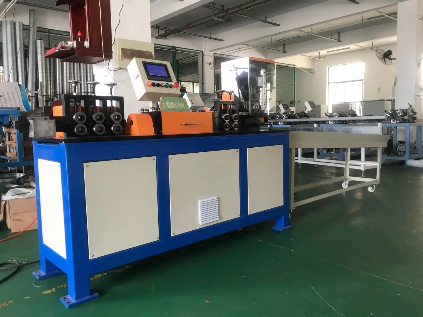 High speed steel wire rod straightening and cut off machine 1mm for sale