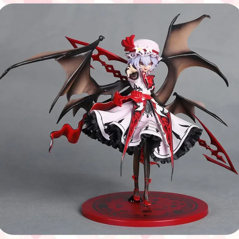 

Anime Touhou Koumajou Remilia Project Anime Figure Remilia Scarlet PVC Action Figure Model Toys Figure Collection Doll Gift