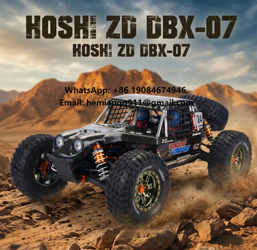 

ZD Racing DBX-07 1/7 4WD Desert Truck 80km/H High Speed 6S Brushless RC Car RTR Professional Hobby Grade Off-Road Buggy