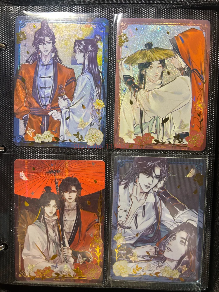 Anime The Heavenly Official Brings Good Fortune  Lantern Night Collector Cards Heaven Official‘S Blessing Collection Gift Toy