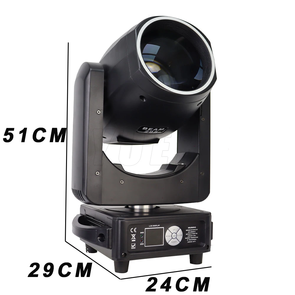 2PCS/Lot 14R 295W Beam Spot Moving Head Stage Lighting For Concert Disco Bar Wedding Club DMX Music Control Rainbow Effect Light