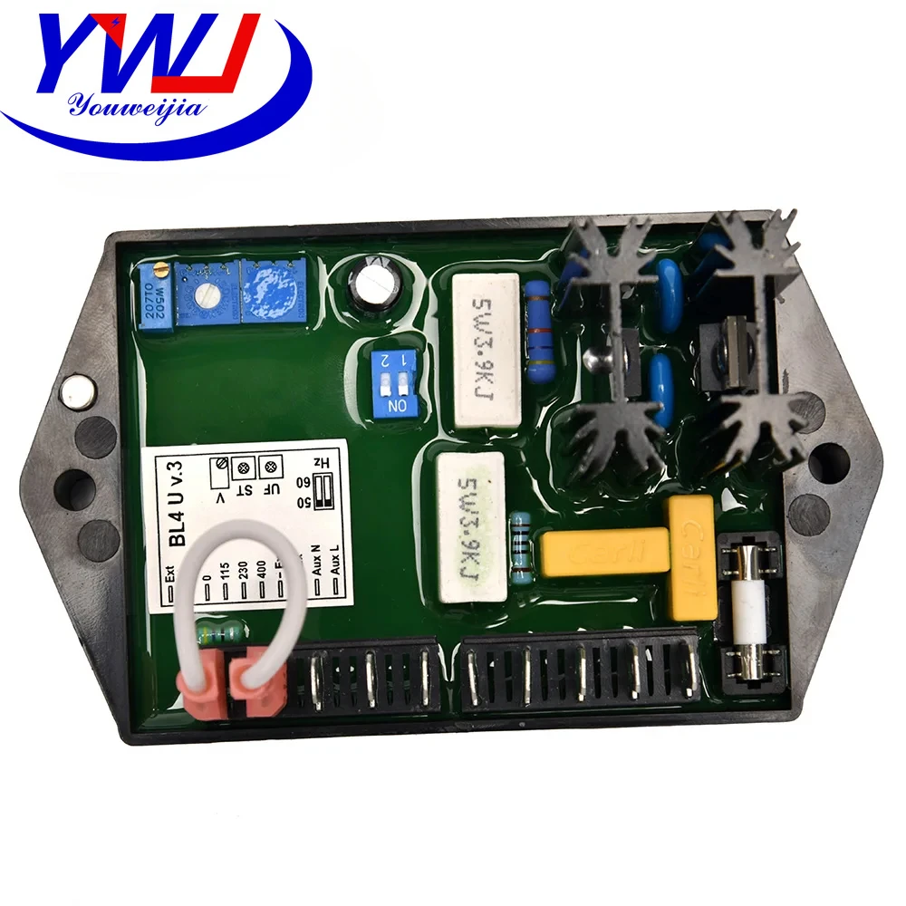 AVR BL4U Automatic Voltage Regulator Control Voltage Board Genset Stabilizer for SINCRO Diesel BL4U V.3
