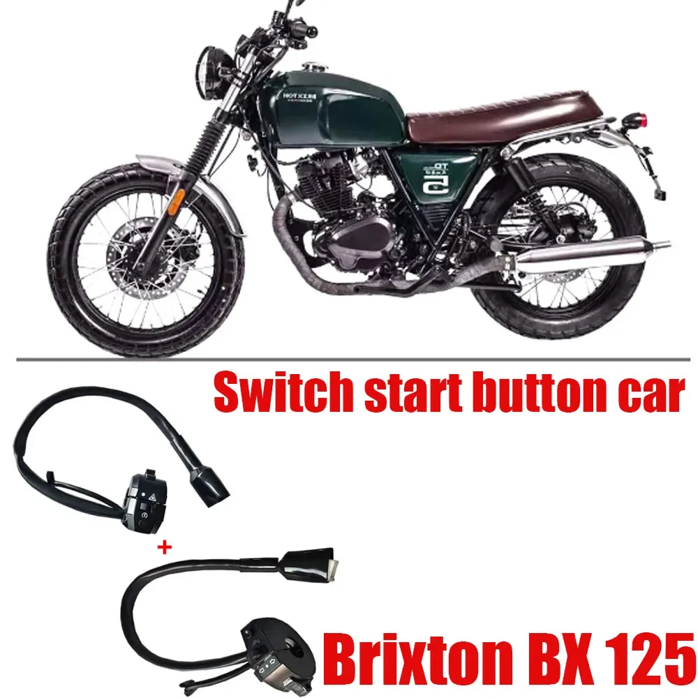 

Fit Brixton BX125 Motorcycle Kill Throttle Switch Start Button Handle Bar Controller For Brixton BX 125