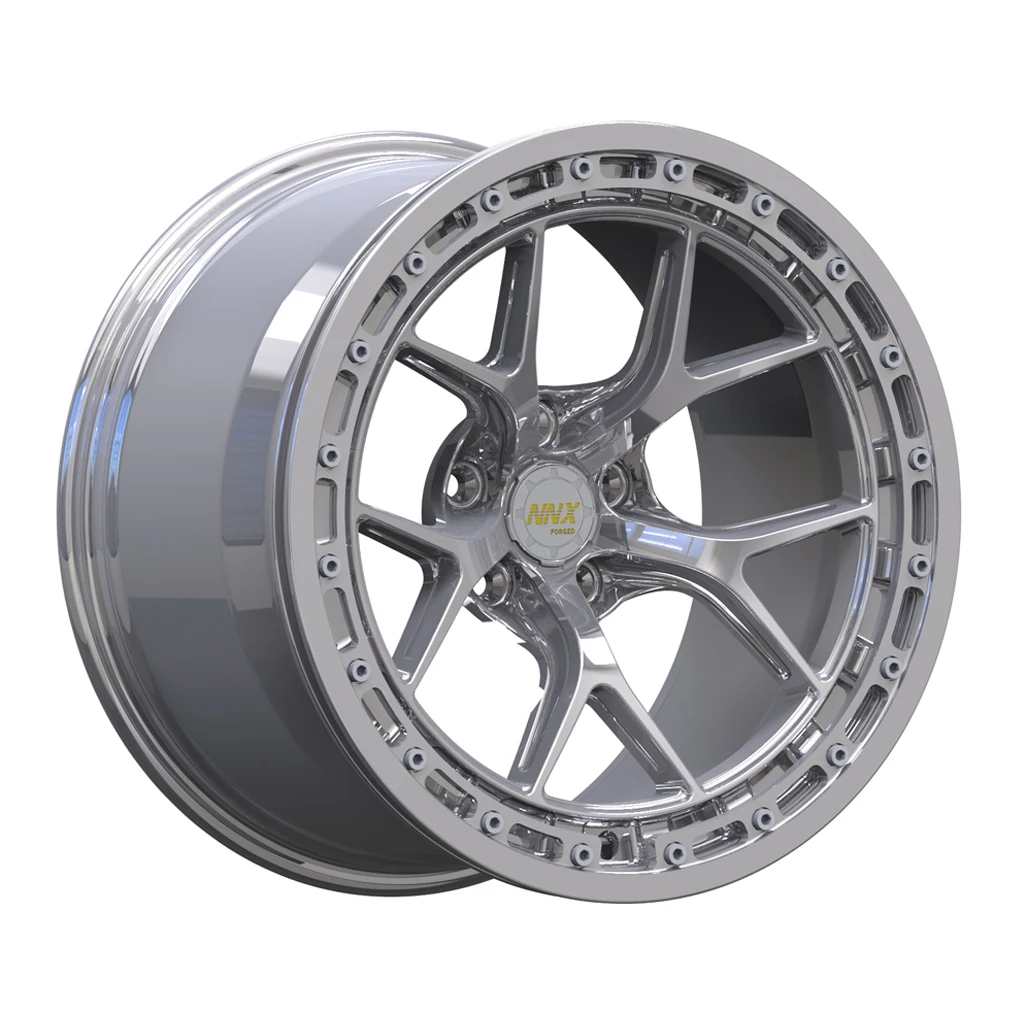 Hot Sale Polished Chrome Electroplating Forged Car Wheel Rims 15-24 Inch 5*112-5*114.3 30mm Finishing: Polished New Condition