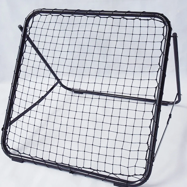 

Steel Frame Kids Play Games Adjustable Rebounder Football Rebounder Goal Net