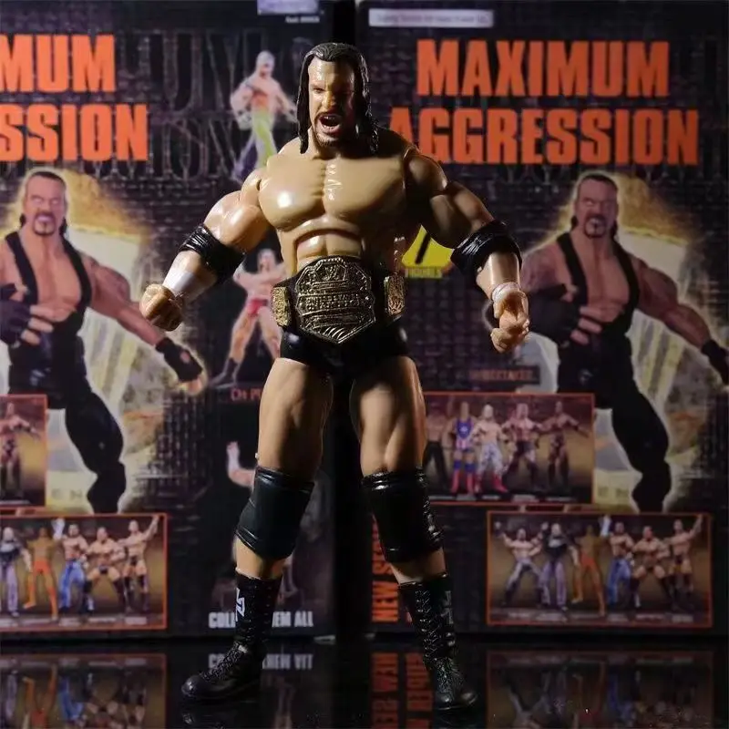 In-Stock Wrestlemania Wrestler Wwe John Cena The Undertaker Figures Toy Rey Mysterio Action Figures Pvc Statue Model Boys Gifts - view 5