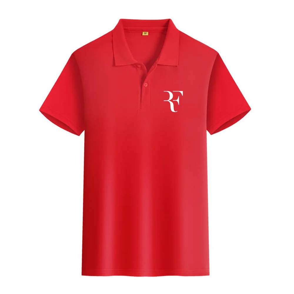 2024 New Tennis King Roger Federer Short sleeved T-shirt POLO casual fan minimalist 2024 Fashion Trends