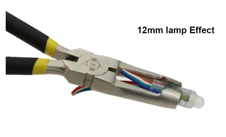 9mm 12mm LED podajnik pikseli asystent szczypce odsłonięte listy kanałów lampa reklamowa narzędzie Dot-Matrix