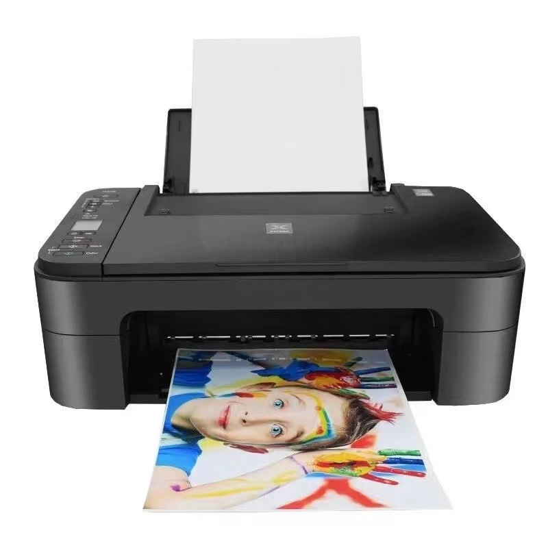 Printer Home Small Copy All-in-One Machine Wireless Inkjet Student Color Mobile Phone Photo Office view 3
