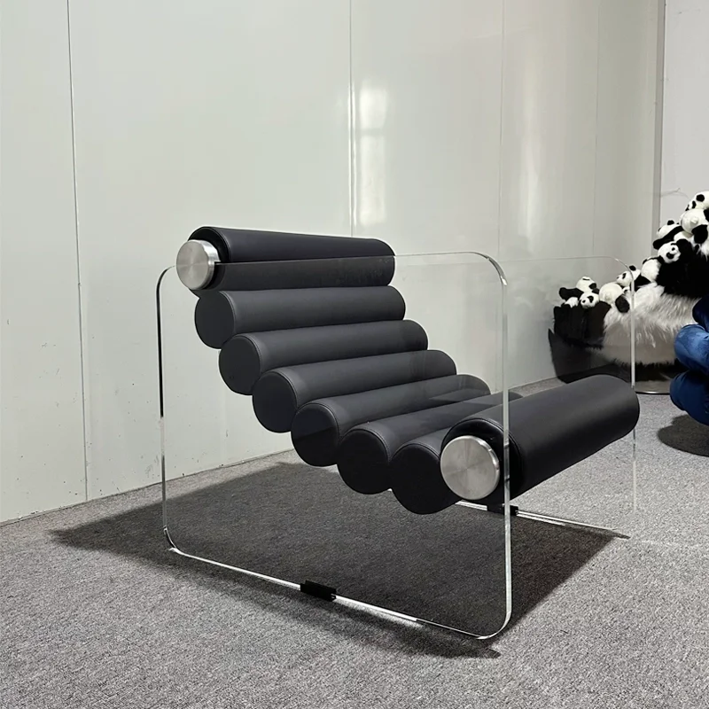 Modern Recliner ห้องนั่งเล่นเก้าอี้ขนาดใหญ่สีดําขนาดใหญ่ผ่อนคลายหรูหราเก้าอี้ Nordic สบาย Mecedora Adullto บ้านเฟอร์นิเจอร์