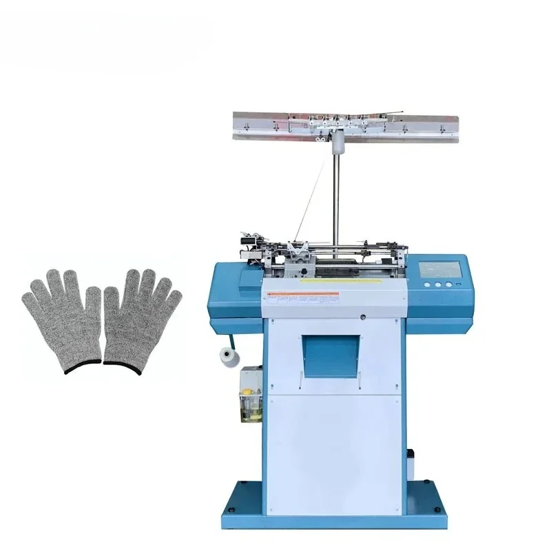 ماكينة صنع القفازات القطنية اليدوية 7 جرام 10 جرام 13 جرام من المورد الصيني عالي السعة لقفازات النسيج #6