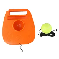 Heavy Duty Tennis Training Equipment Self-Duty Rebound Tennis Trainer Sparring Device Rebound Ball With Long Elastic Rope