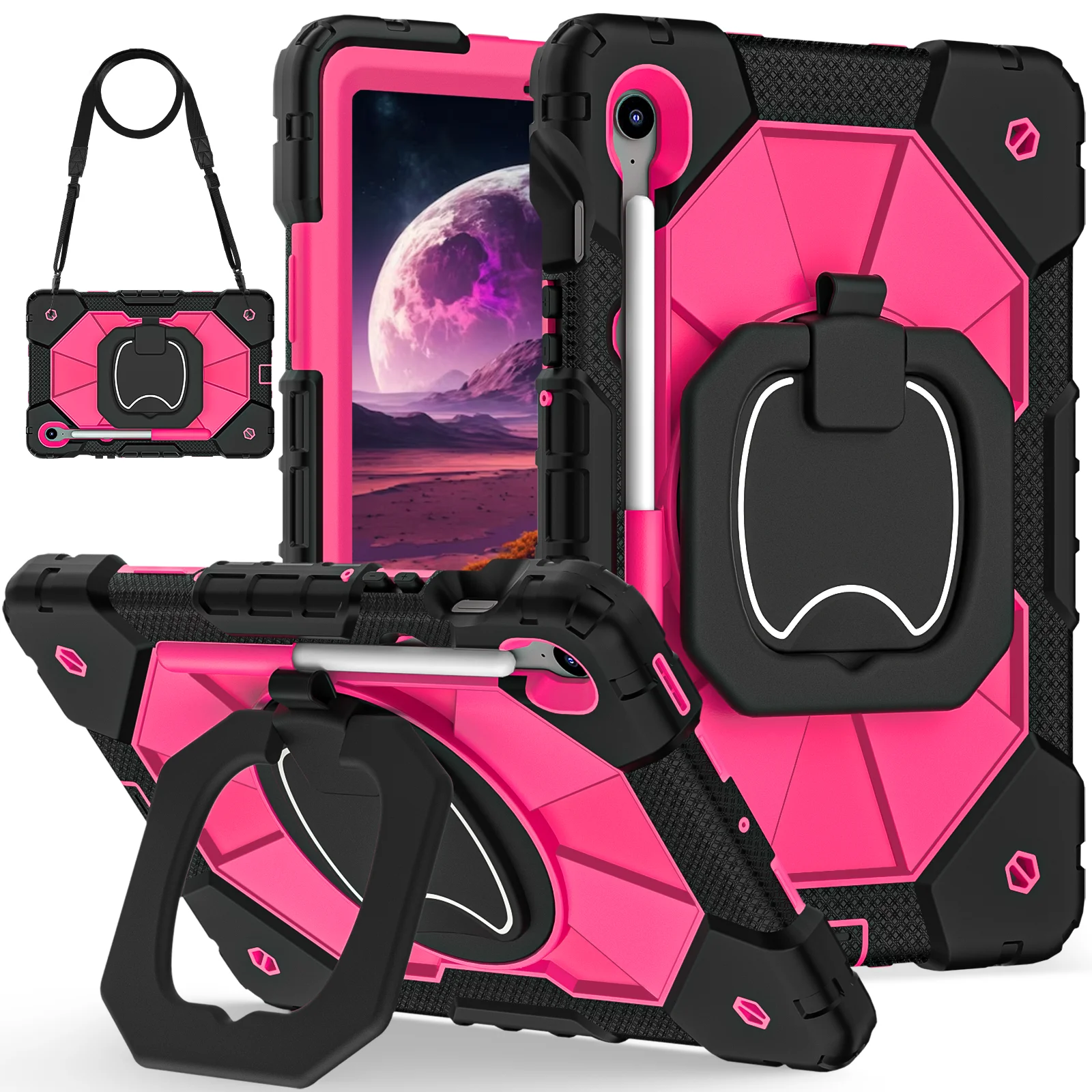 Tablet Protective Case C3 Model Suitable for Samsung Galaxy Tab S9 11Inch/S9Fe/S10Fe 10.9Inch with Stand 12 Colors Available