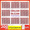 200PCS CR1220(G)