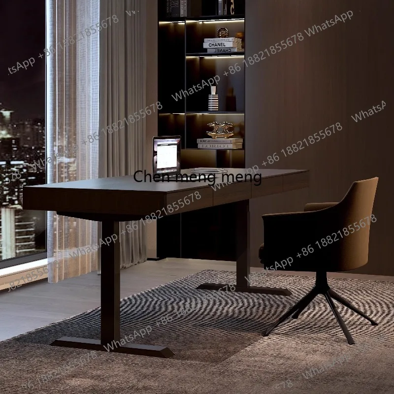 Conference Standing Office Desk Minimalist Nordic Gaming Computer Office Desk Aesthetic Long Meuble Bureau Unique Furniture