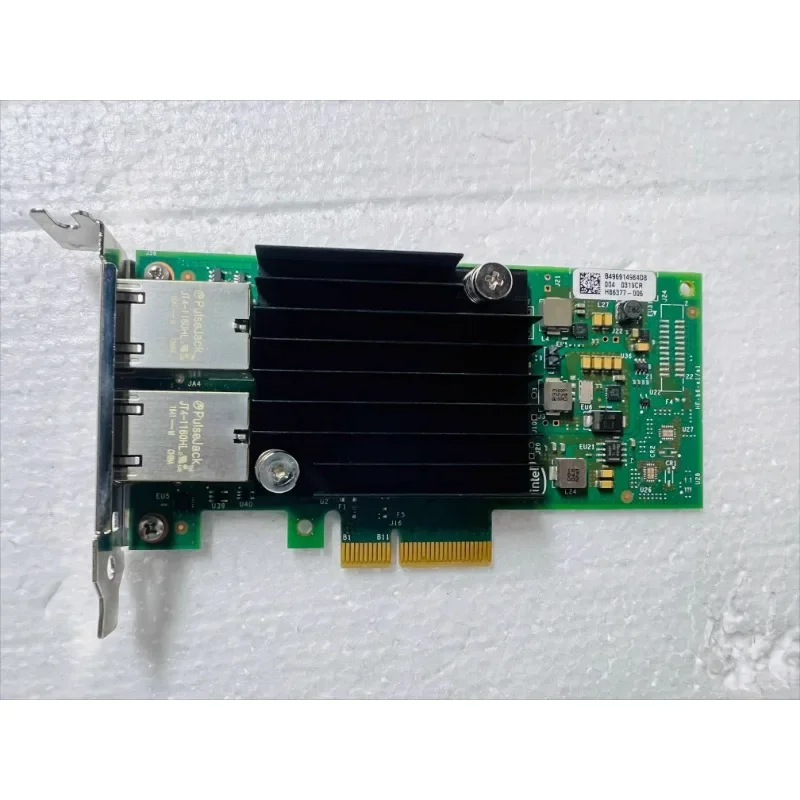 VoltSParts For X550-T2 PCIE RJ45 Qunhui 10 Gigabit Electrical Port Network Interface Card 2.5g 5g 10g X550T2BLK