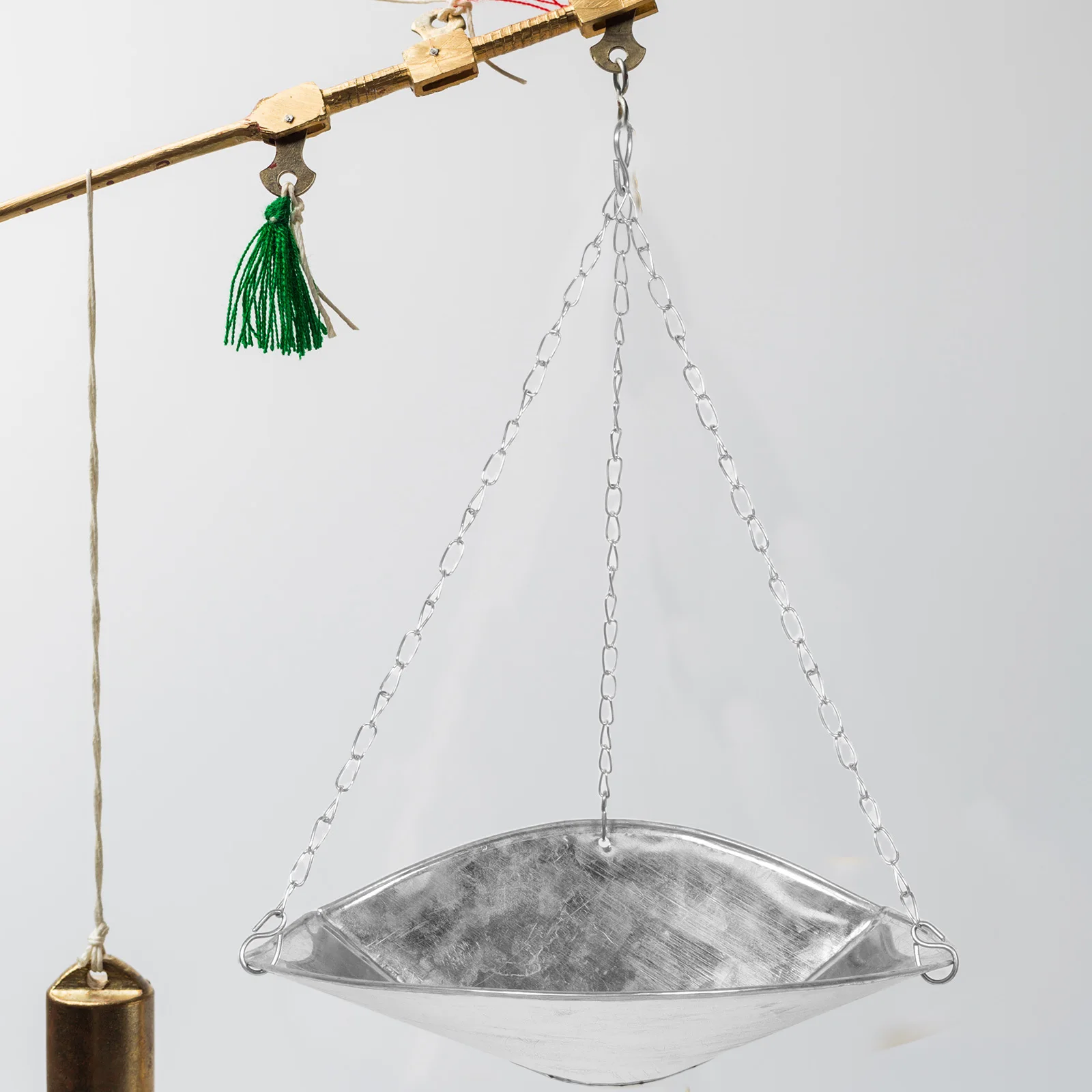 

Industrial Hanging Scale Pan Stainless Steel Scoop Tray for Crane Pallet Pocket Food Scales Easy Install