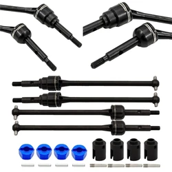 Metals Steel Front & Rear Drive Shaft CVD for 1/10 Traxxas Slash Rustler Stampede Hoss VXL 4X4 2WD RC Car Upgrades Parts