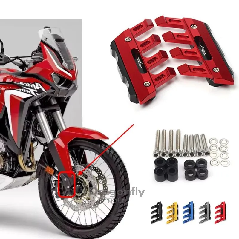 

Для HONDA CRF1100L CRF1000L Africa TWin мотоциклетное крыло, защита передней вилки, переднее крыло, слайдер, аксессуары для защиты от падения