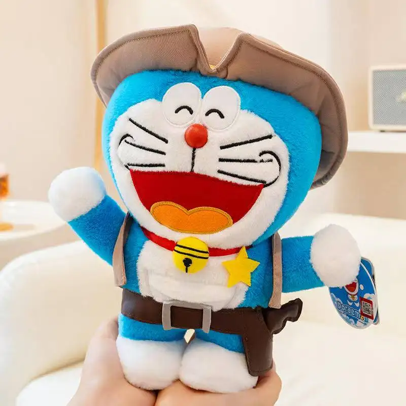 最新カウボーイシェフケーキシリーズ ドラえもん人形 かわいいぬいぐるみ漫画アニメかわいいギフト子供の誕生日プレゼント