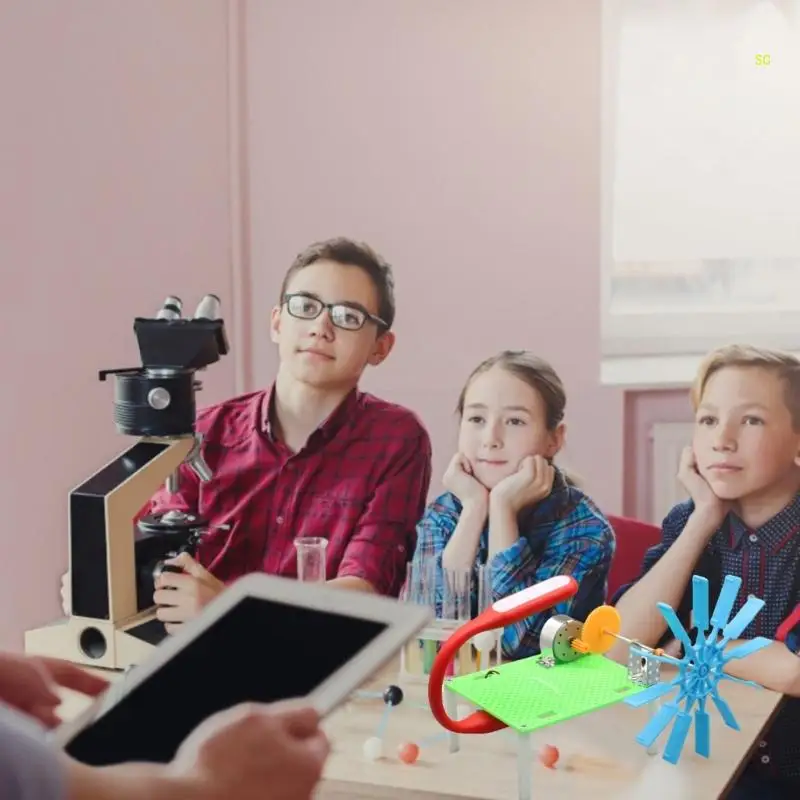 Забавный механический гидравлический генератор DIY наборы игрушечная модель генератора обучающий реквизит Прямая поставка