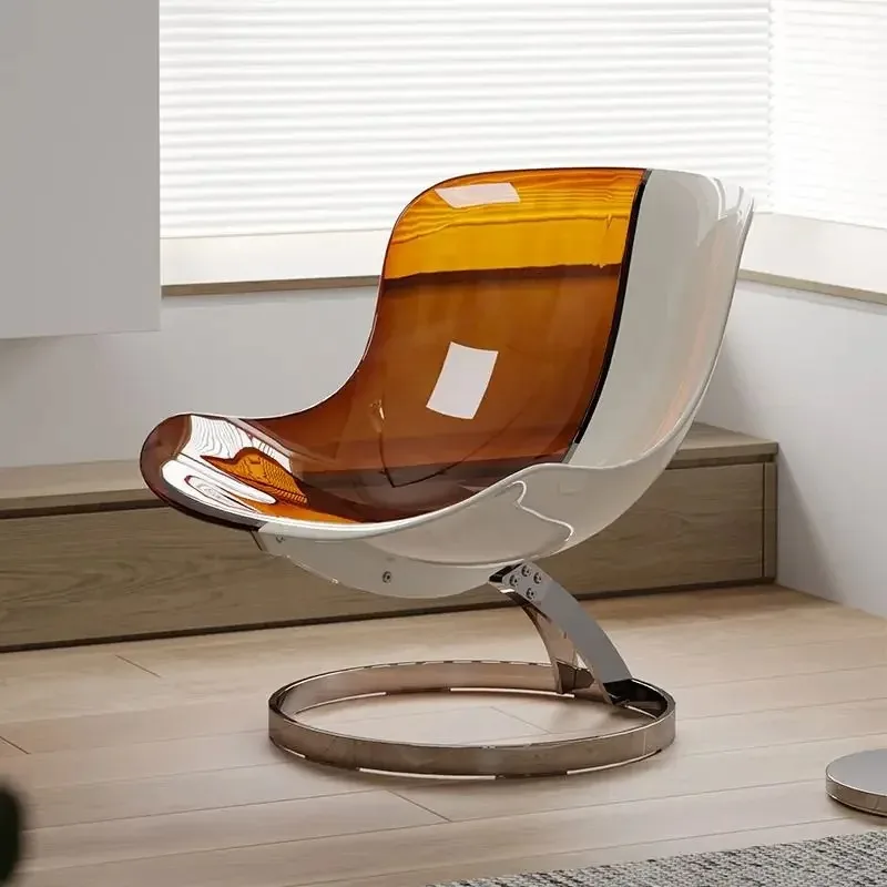 Nordic reclining and sleeping lazy sofa chair