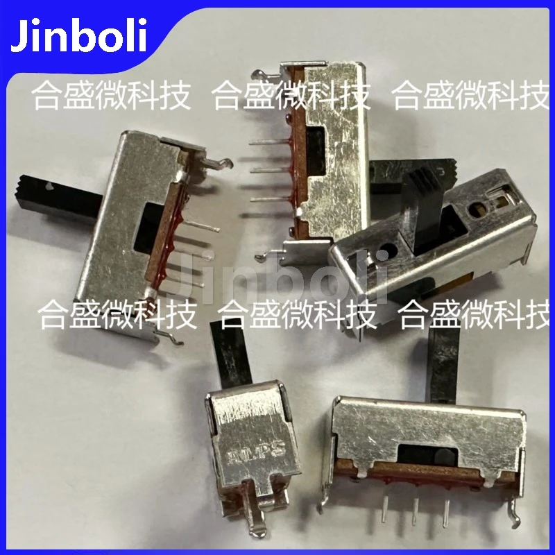 5PCS New Original SSSU012200 Small Toggle Switch 3 Feet 2 Gears Vertical Sliding Power Switch With Bracket