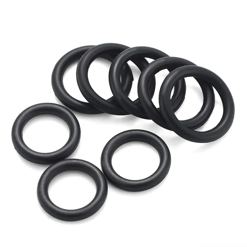 Czarny nitrylowy o-ring Grubość CS1mm/1,5mm/2mm/3mm Średnica zewnętrzna 3-80mm Gumowa uszczelka olejoodporna — zdjęcie 6