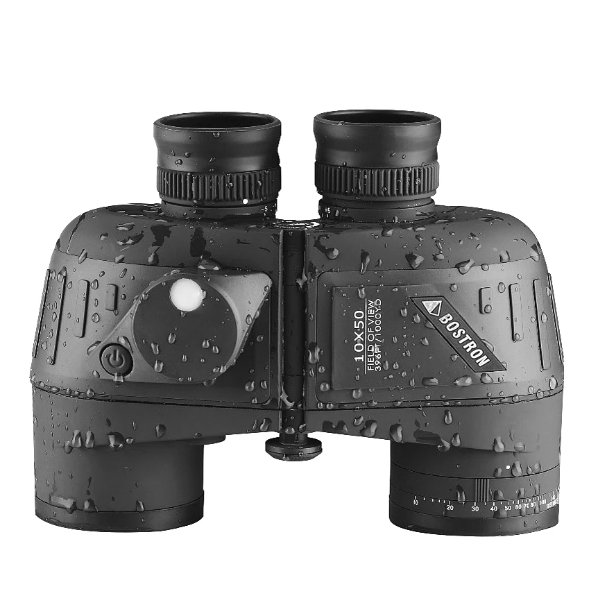 KONUS Tornado 7x50 Binocolo Marine | Impermeabile, Bussola E Reticolo Per Distanza