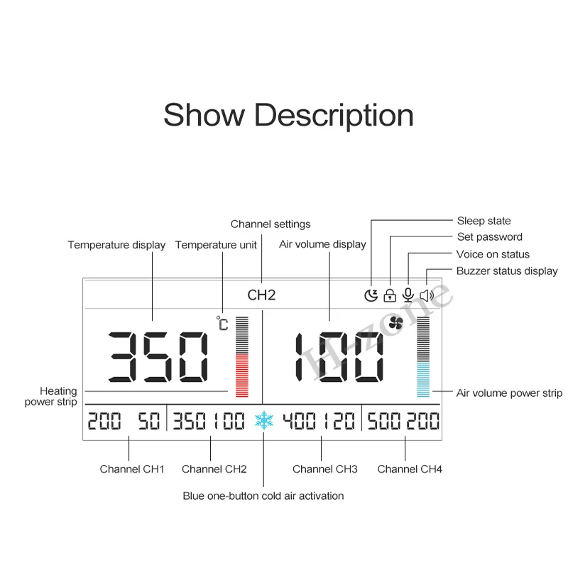 QUICK 861 Pro Smart stazione dissaldante ad aria calda per scheda madre del telefono cellulare Ic Chip Level PCBA stazione di riparazione