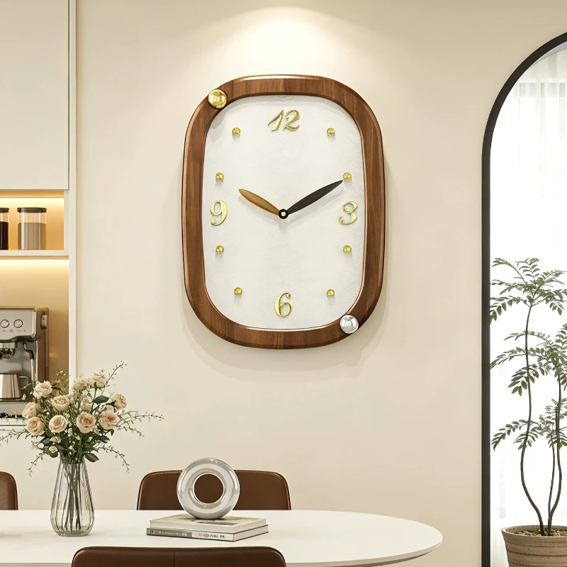 Industrial Accessories Digital Wall Clock Clockwork Luxury Office Wall Clock Round Noiseless Retro Relogio De Parede Room Decor