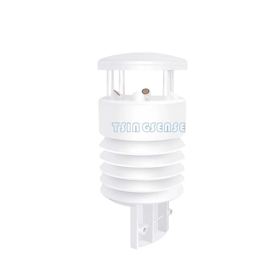 WTS500 integrated five weather sensor wind sensor optical rainfall sensor for GPRS weather station