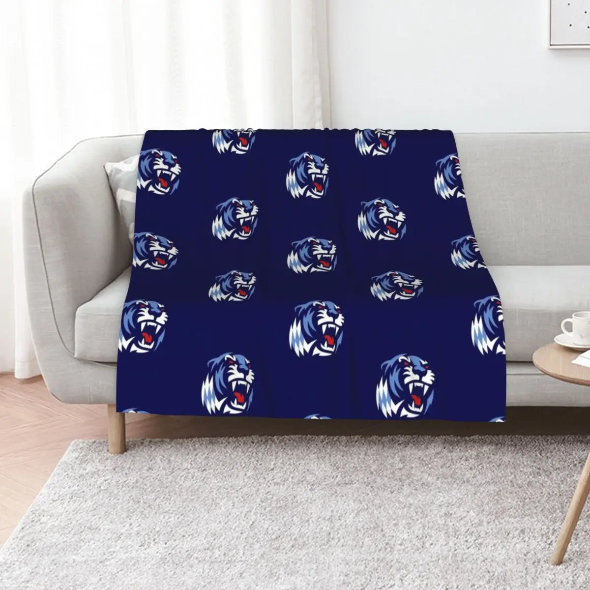 Straubing Tigers icon essential Throw Blanket Weighted Beautifuls Plaid Luxury Thicken for sofa Plaid on the sofa Blankets