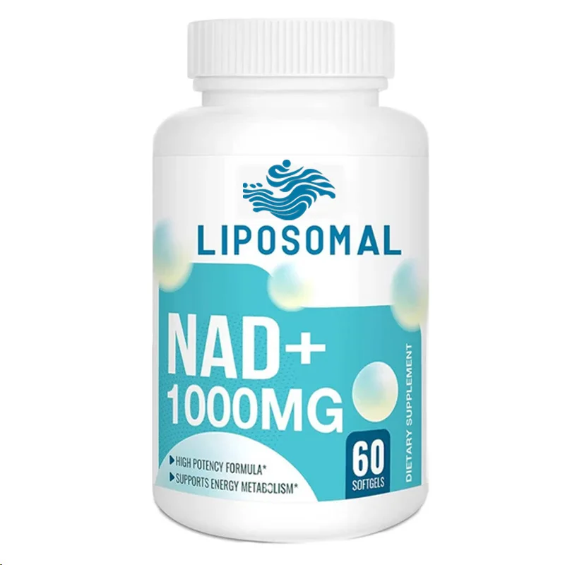 Liposome Nad+supplement 1000mg Maximum Absorbed Energy And Dna Repair 60 Soft Capsules