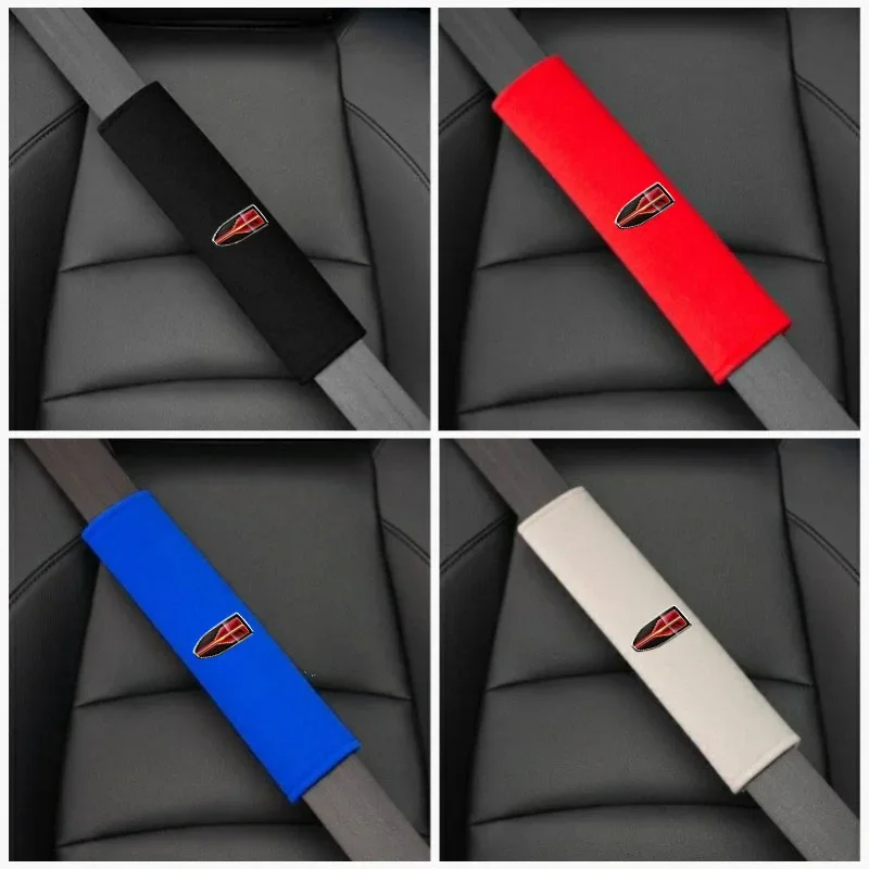 2pcs Car Seat Belt Cover Shoulder Pads Auto Interior Decoration Accessories Case For Hongqi HS5 19 FAW HS7 HS9 H5 H9 H7 L5 HS3 L