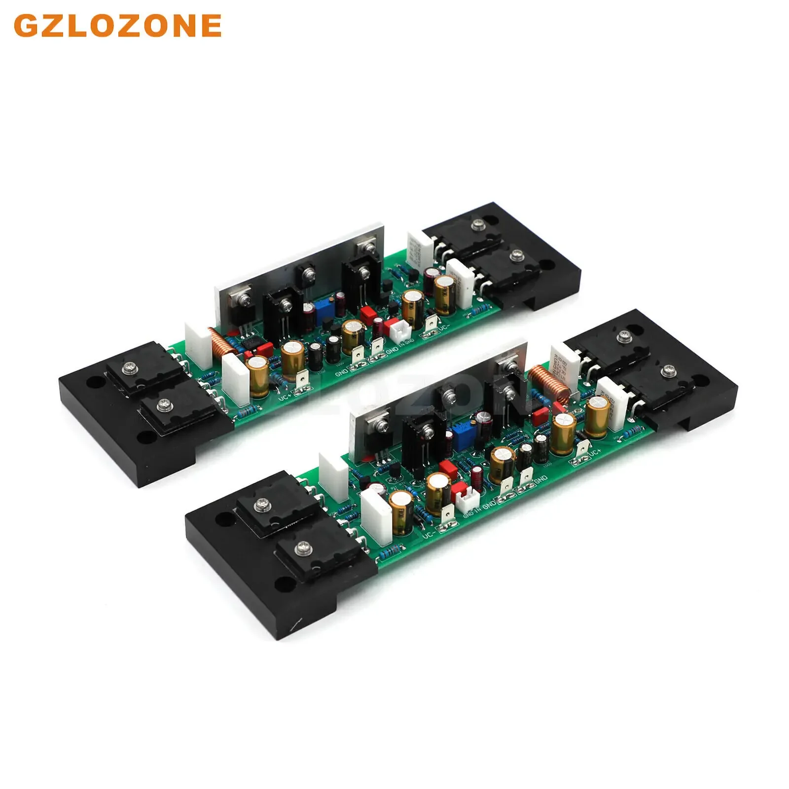 GZLOZONE زوج واحد 40 واط فئة أ مكبر كهربائي مجلس قاعدة على الدقة الموسيقية MX50