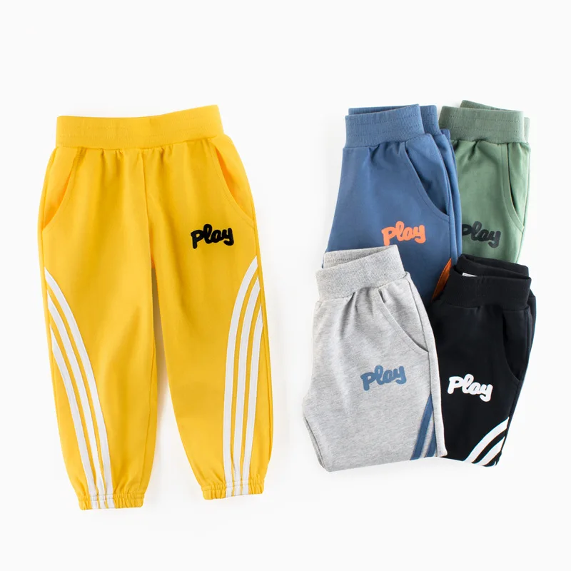 Children's Spring 2024 New Product Children's Sports Pants Korean Edition Boys' Pants Baby Pants