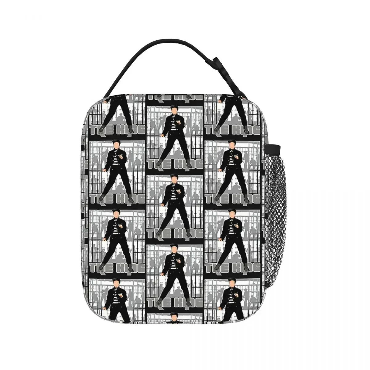 

Elvis Presley The King Jailhouse Lunch Bags Insulated Lunch Tote Portable Bento Box Leakproof Picnic Bags for Woman Work Kids