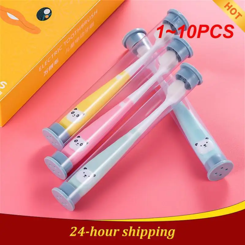 

1~10PCS Portable Toothbrush Multicolour Not Hurt Teeth Teeth Whitening Super Soft Hair All-round Cleaning Baby Care