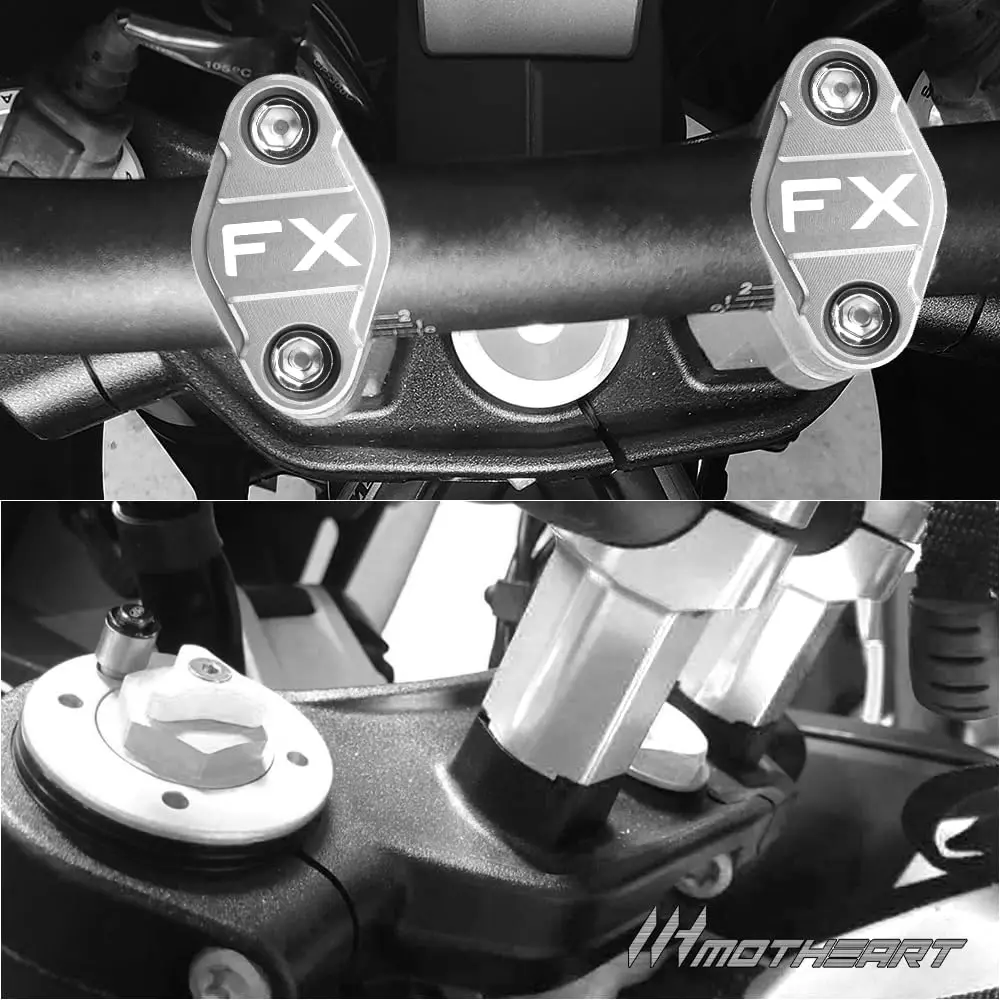 52mm Motorcycle Handlebar Risers For Husqvarna FX 450 FX 300 17-23 28mm Handlebar Riser Clamps motorcycle husqvarna accessories