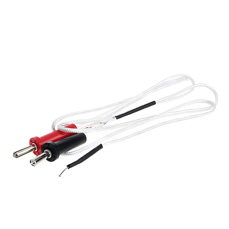 A2UD TP-01A K형 와이어 온도 테스트 열전쌍 센서 프로브 100cm