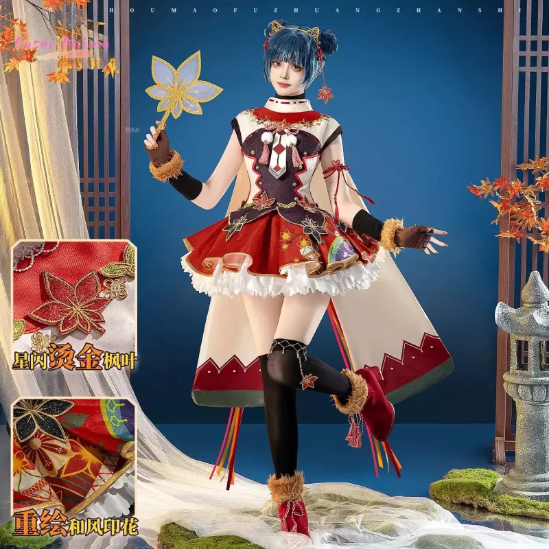 

Аниме LoveLive! Цусима Йошико Косплей Костюм Униформа Хэллоуин Карнавал Вечеринка Рождество Игры Ролевая Одежда Одежда