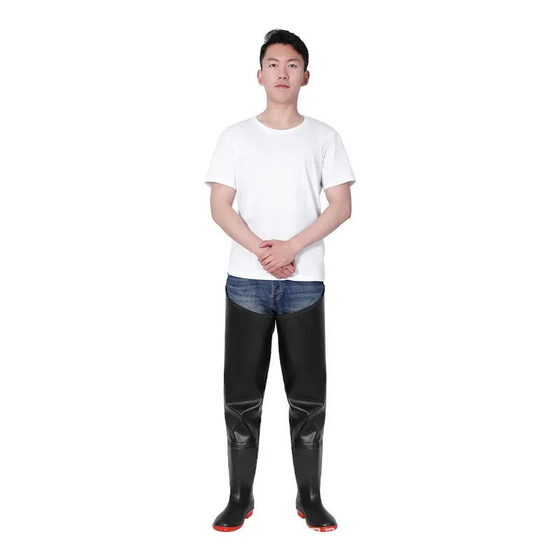 

Fishing Waterproof Pants with Shoes Chest Waders Boots Wader Set Thickened Apparel Women Men Jerseys Clothes Waters