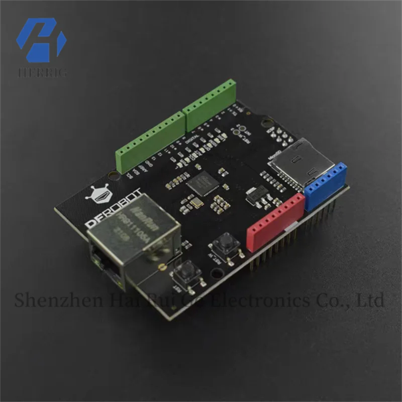 

DFRobot recommends supporting Arduino Ethernet expansion board W5100 with SD card socket